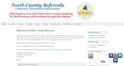 Desktop Screenshot of northcountyreferrals.com
